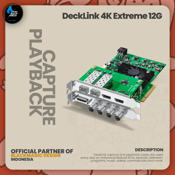 Blackmagic Design Decklink 4K Extreme 12G